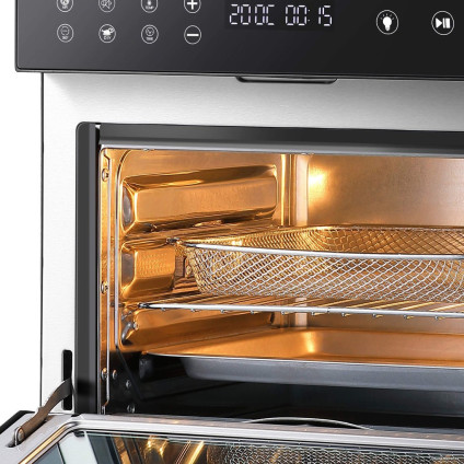 Мини-печь TurboTronic TT-AFO14 (черный/серебристый)