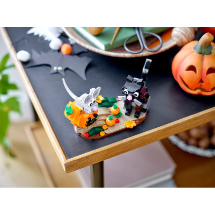 Конструктор LEGO 40570 Кошка и мышь на Хэллоуин