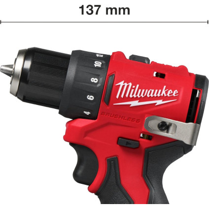 Дрель-шуруповерт Milwaukee M12 BLDDRC-0 4933499683 (без АКБ)