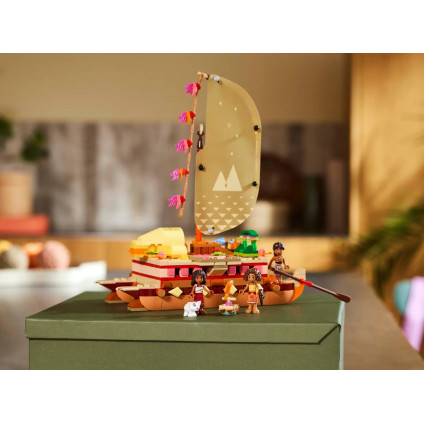 Конструктор LEGO Disney Princess 43270 Моана: приключение на каноэ