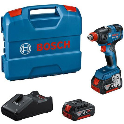 Гайковерт Bosch GDX 18V-200 Professional 06019J2206 (с 2-мя АКБ, кейс)