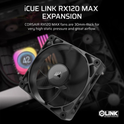 Вентилятор для корпуса Corsair iCUE LINK RX120 MAX CO-9051041-WW