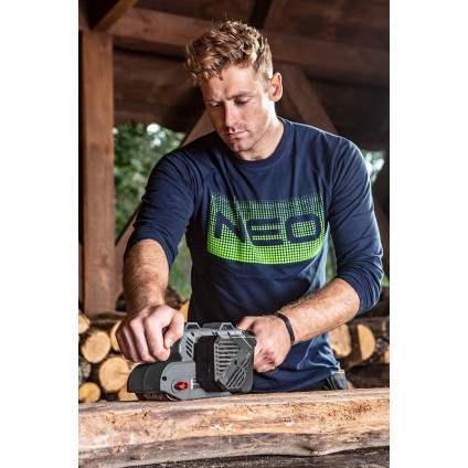 Ленточная шлифмашина GRAPHITE 59G395