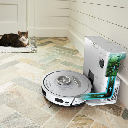 Робот-пылесос Shark PowerDetect Self-Empty AV2820VEEUWH