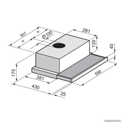 Кухонная вытяжка Freggia CHS46B