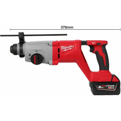 Перфоратор Milwaukee M18 M18BLHACD26-402X 4933492480 (с 2-мя АКБ, кейс)