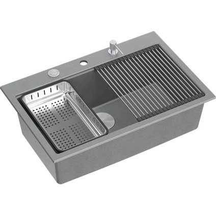 Кухонная мойка Quadron HQM7650U5BS