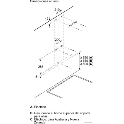 Кухонная вытяжка Bosch Serie 2 DWB66BC60