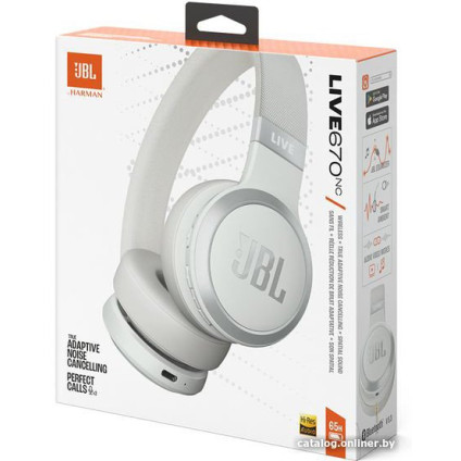 Наушники JBL Live 670NC (белый)