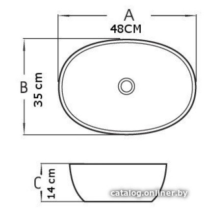 Умывальник Mexen Viki MEX-21054861