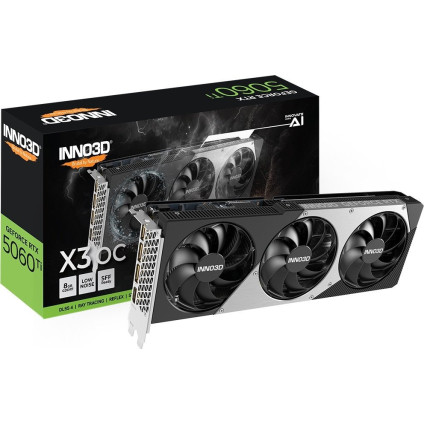 Видеокарта Inno3D GeForce RTX 5060 Ti 8GB Twin X3 OC N506T3-08D7X-193075L