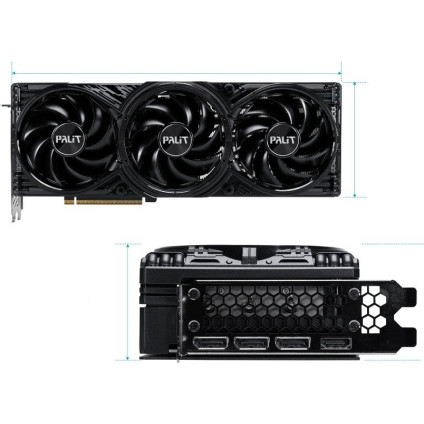 Видеокарта Palit GeForce RTX 5080 GamingPro OC NE75080S19T2-GB2031A