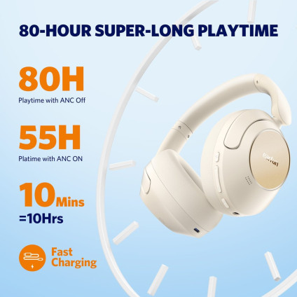 Наушники EarFun Wave Pro (бежевый)