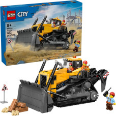 Конструктор LEGO City 60466 Желтый бульдозер