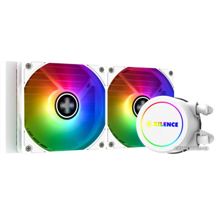 Система жидкостного охлаждения для процессора Xilence Performance A+ LiQuRizer LQ240 White ARGB XC974
