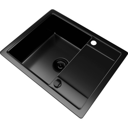 Кухонная мойка Kernau KGS Z 4557 1B1D Deep Black