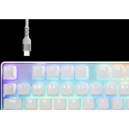 Клавиатура SteelSeries Apex Pro TKL Gen 3 (белый, нет кириллицы)