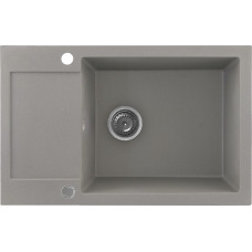Кухонная мойка Kernau KGS H 6078 1B1D Grey Metallic