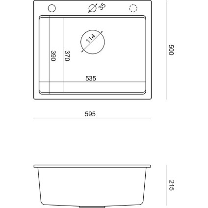Кухонная мойка Quadron HCQK5052SZK