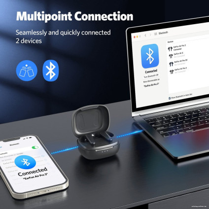 Наушники EarFun Air Pro 3 (черный)