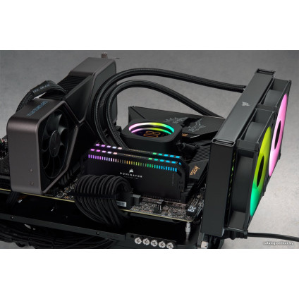Оперативная память Corsair Dominator Platinum RGB 2x32ГБ DDR5 6600 МГц CMT64GX5M2B6600C32