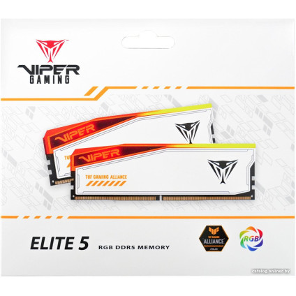 Оперативная память Patriot Viper Elite 5 RGB TUF Gaming Alliance 2x16ГБ DDR5 6000 МГц PVER532G60C36KT