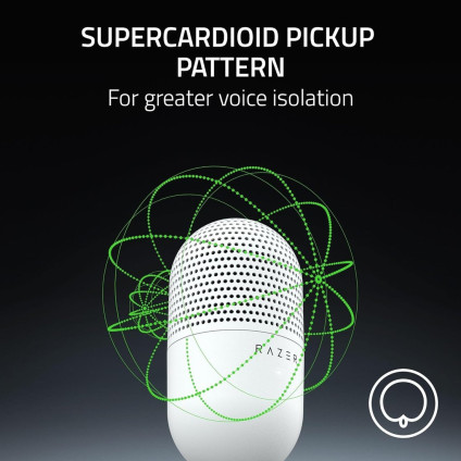 Проводной микрофон Razer Seiren V3 Mini Mercury White