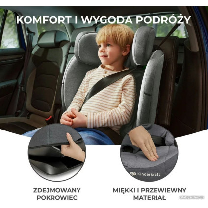 Детское автокресло KinderKraft Oneto3 i-Size (черный)