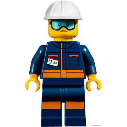 Конструктор LEGO City 60229 Площадка для сборки и транспорт для перевозки ракеты