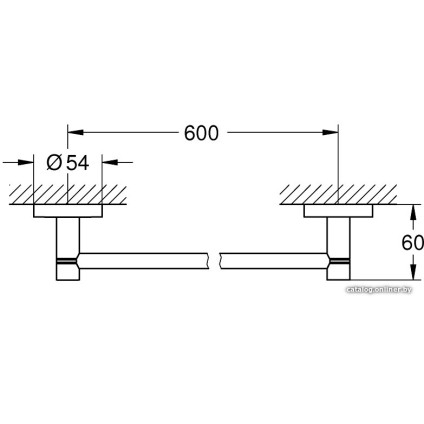 Держатель для полотенца Grohe Essentials 40366001