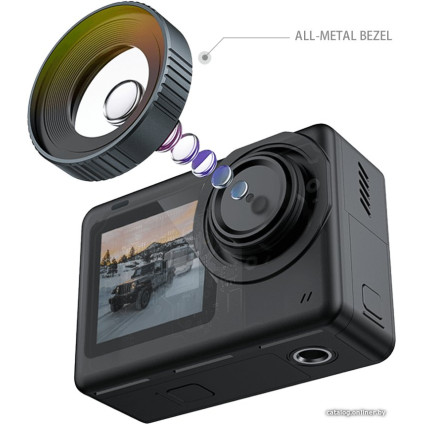 Экшен-камера SJCAM SJ10 Pro Dual Screen (черный)