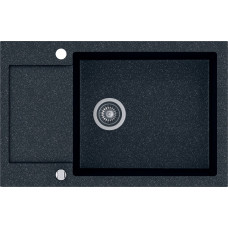 Кухонная мойка Kernau KGS H 6078 1B1D Black Metallic