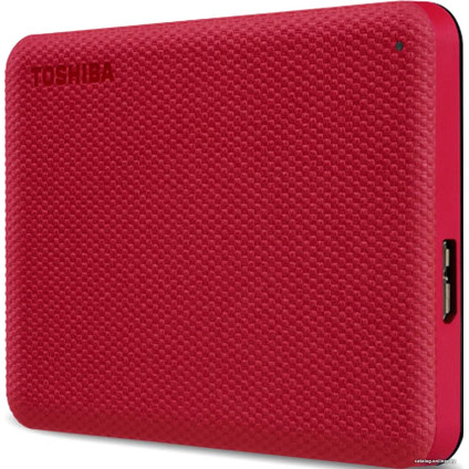 Внешний накопитель Toshiba Canvio Advance 2TB HDTCA20ER3AA (красный)