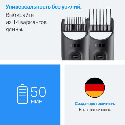 Триммер для бороды и усов Braun AIO3500