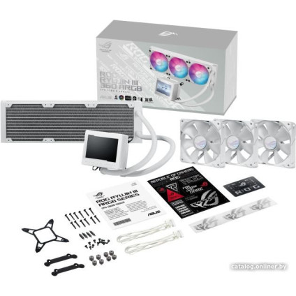 Система жидкостного охлаждения для процессора ASUS ROG Ryujin III 360 ARGB White Edition