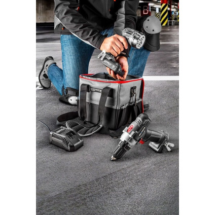 GRAPHITE 58G016 (шуруповерт, фонарь, 1 АКБ, сумка)