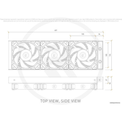 Система жидкостного охлаждения для процессора EKWB EK-Nucleus AIO CR360 Lux D-RGB
