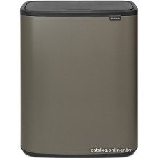 Мусорное ведро Brabantia Bo Touch Bin 60 л (платиновый)