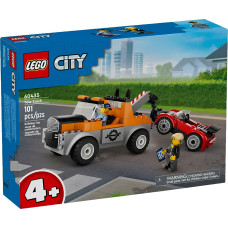 Конструктор LEGO City 60435 Эвакуатор и спортивный автомобиль