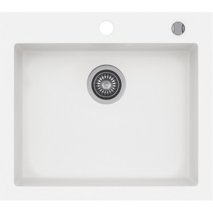 Кухонная мойка Kernau KGS H 60 1B Pure White