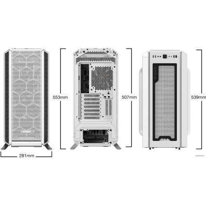 Корпус be quiet! Silent Base 802 Window (белый)