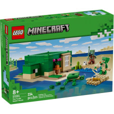 Конструктор LEGO Minecraft 21254 Домик на Черепашьем пляже