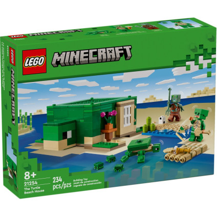 Конструктор LEGO Minecraft 21254 Домик на Черепашьем пляже