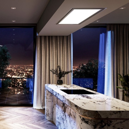 Кухонная вытяжка Globalo Flario Light 120.1 (белый)