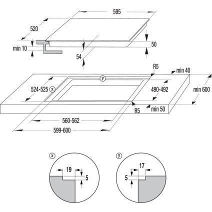 Варочная панель Gorenje G800 GI6433BCWF