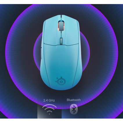 Игровая мышь SteelSeries Rival 3 Wireless Gen 2 (голубой)