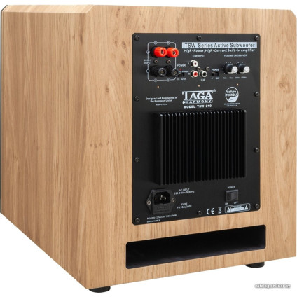 Проводной сабвуфер Taga Harmony TSW-210 (дуб)
