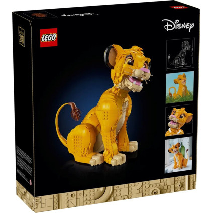 Конструктор LEGO Disney 43247 Молодой Симба, Король Лев