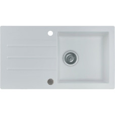 Кухонная мойка Kernau KGS A 50 1B1D Pure White