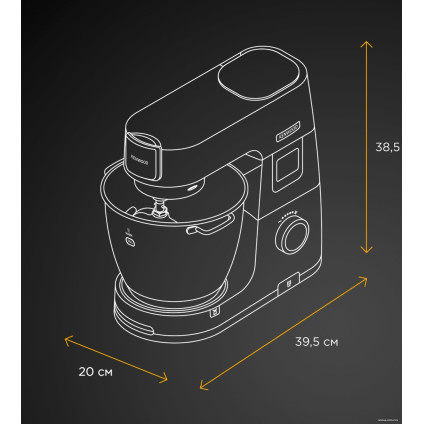 Кухонный процессор Kenwood Chef Patissier XL KWL90.004SI